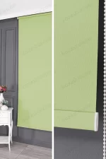 Yeşil Mat Stor Perde - 600 v48