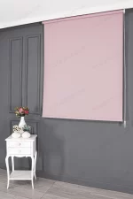 Pembe Mat Stor Perde - 600 v15 - Görsel 2