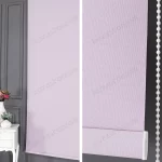 Serin Lila Mat Stor Perde - 600 v22