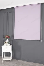 Serin Lila Mat Stor Perde - 600 v22 - Görsel 2