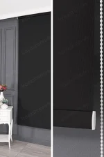 Siyah Mat Stor Perde - 600 v46