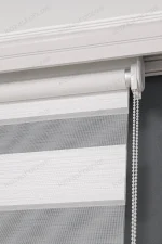 Beyaz Bambu Damarlı Zebra Perde - 3040 v02 - Görsel 4