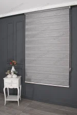 Gri Bambu Damarlı Zebra Perde - 3040 v05 - Görsel 3