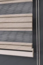 Bej Bambu Şerit Zebra Perde - 3010 v05 - Görsel 5