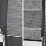 Koyu Gri Blackout Plise Zebra Perde - 3060 v05