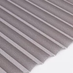 Ara Gri Diamond Plise Perde - 100 v05