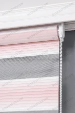Pembe Degrade Genis Plise Zebra Perde - 15950 v05 - Görsel 4