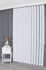 Mat Optik Beyaz Dikey Stor Perde - 600 v00 - Görsel 3