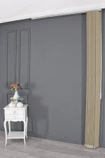 Mat Gri Bej Dikey Stor Perde - 600 v12 - Görsel 5