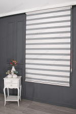 Beyaz Jakarlı Zebra Perde - 3090 v02 - Görsel 2