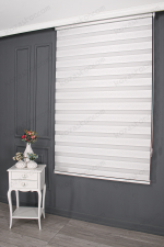 Beyaz Jakarlı Zebra Perde - 3090 v02 - Görsel 3