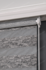 Koyu Gri Jakarlı Zebra Perde - 3090 v08 - Görsel 4