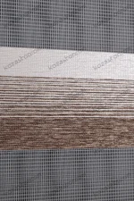 Kahve Parlak Koton Degrade Zebra Perde - 143 v02 - Görsel 6