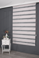 Pembe Simli Plise Zebra Perde - 4100 v02 - Görsel 2