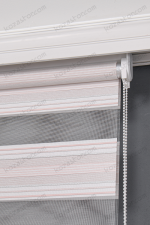 Pembe Simli Plise Zebra Perde - 4100 v02 - Görsel 4