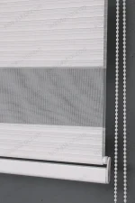 Beyaz Geniş Plise Zebra Perde - 15900 v01 - Görsel 5