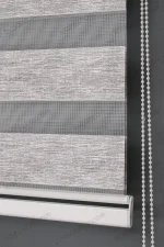 Gri Jakarlı Zebra Perde - 3090 v06 - Görsel 5